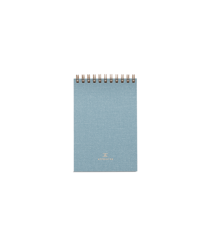 Appointed Journal Chambray Blue Appointed Pocket Notepad