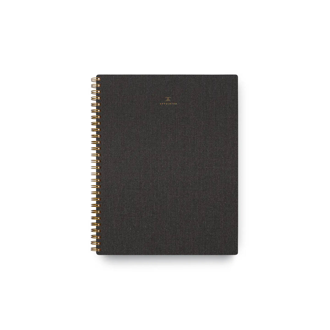 Appointed Paper Charcoal Gray The Notebook - Lined | Appointed