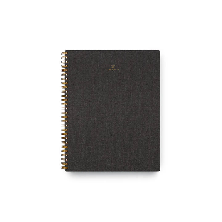 Appointed Paper Charcoal Gray The Notebook - Lined | Appointed