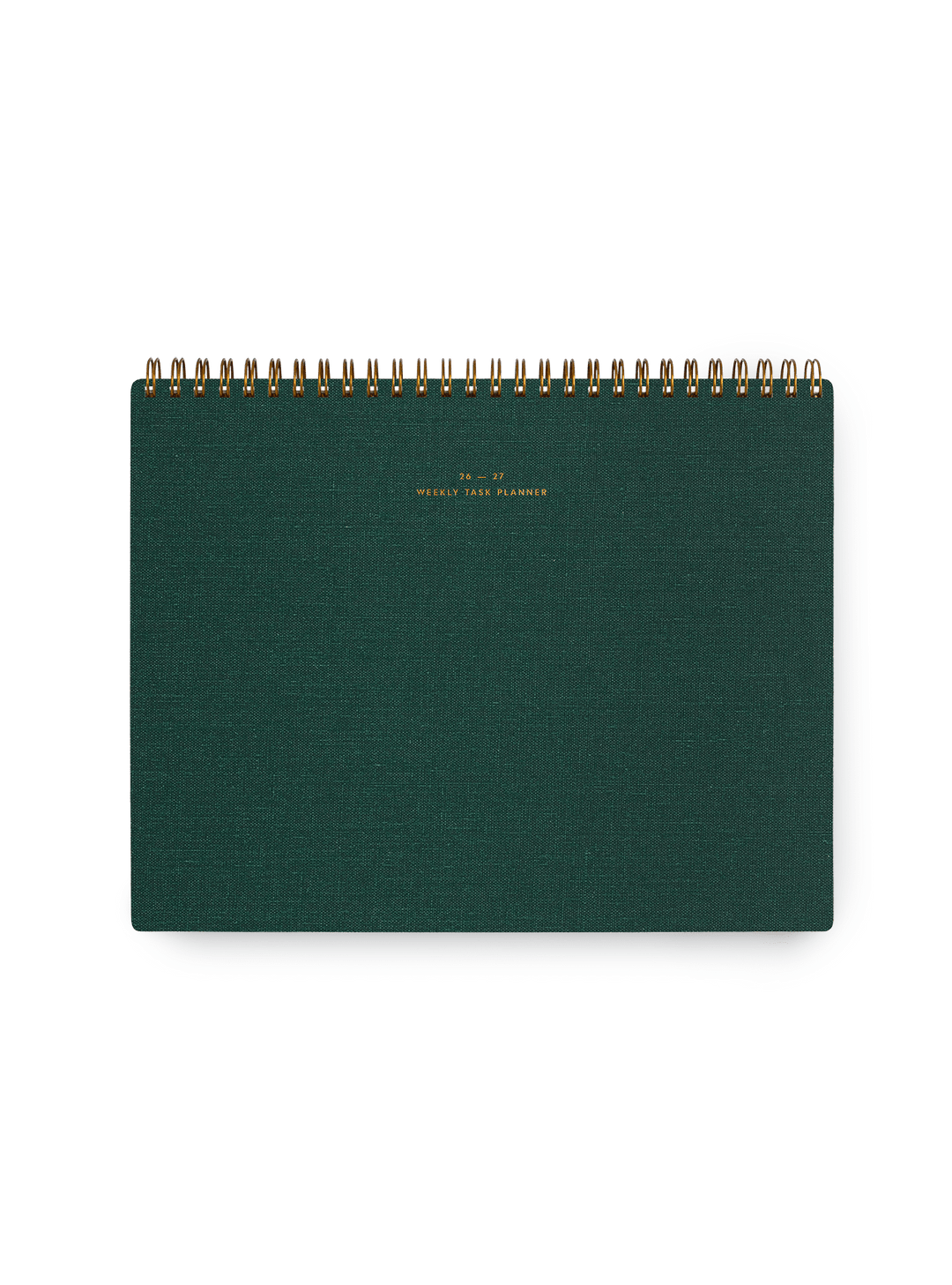 Appointed paper Hunter Green / None 26-27 Weekly Task Planner