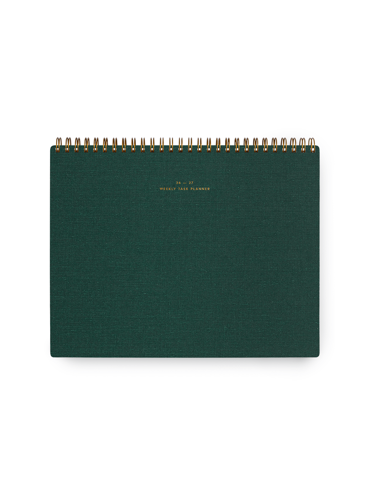 Appointed paper Hunter Green / None 26-27 Weekly Task Planner