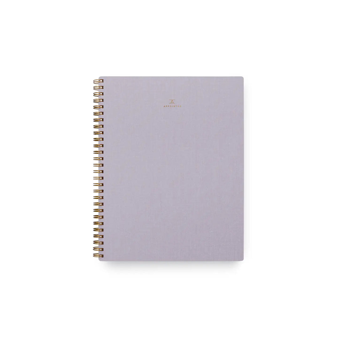 Appointed Paper Lavender Gray The Notebook - Grid | Appointed
