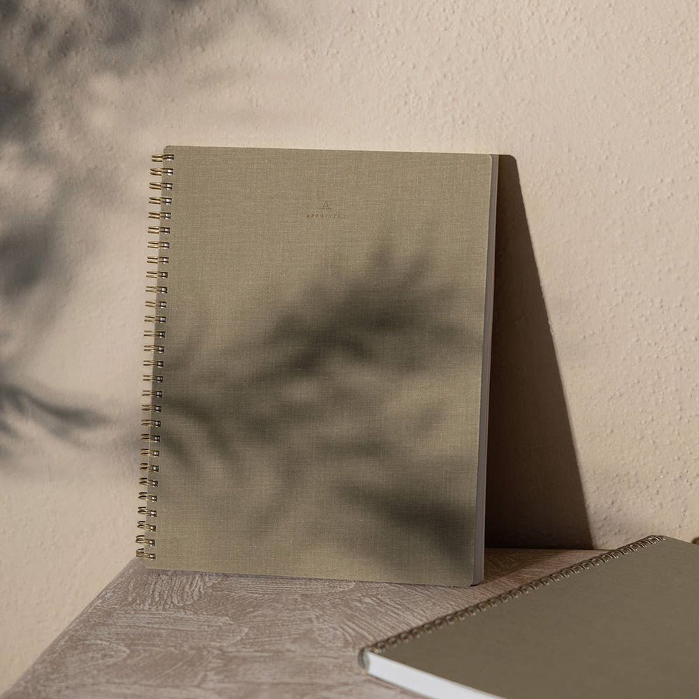Appointed paper Limited Edition Notebook in Taupe - Lined | Appointed