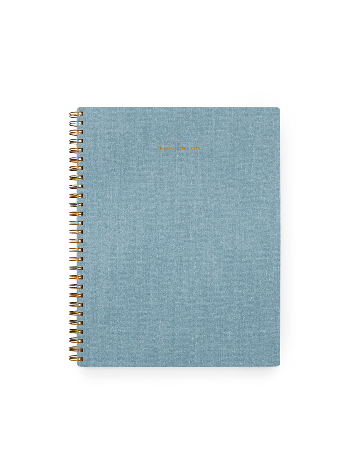 Appointed paper None / Chambray Blue 26-27 Year Task Planner