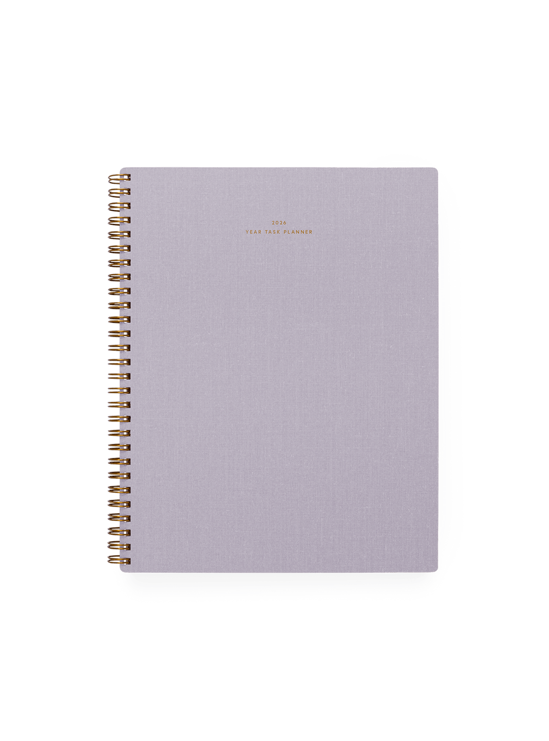 Appointed paper None / Lavender Gray 2026 Year Task Planner