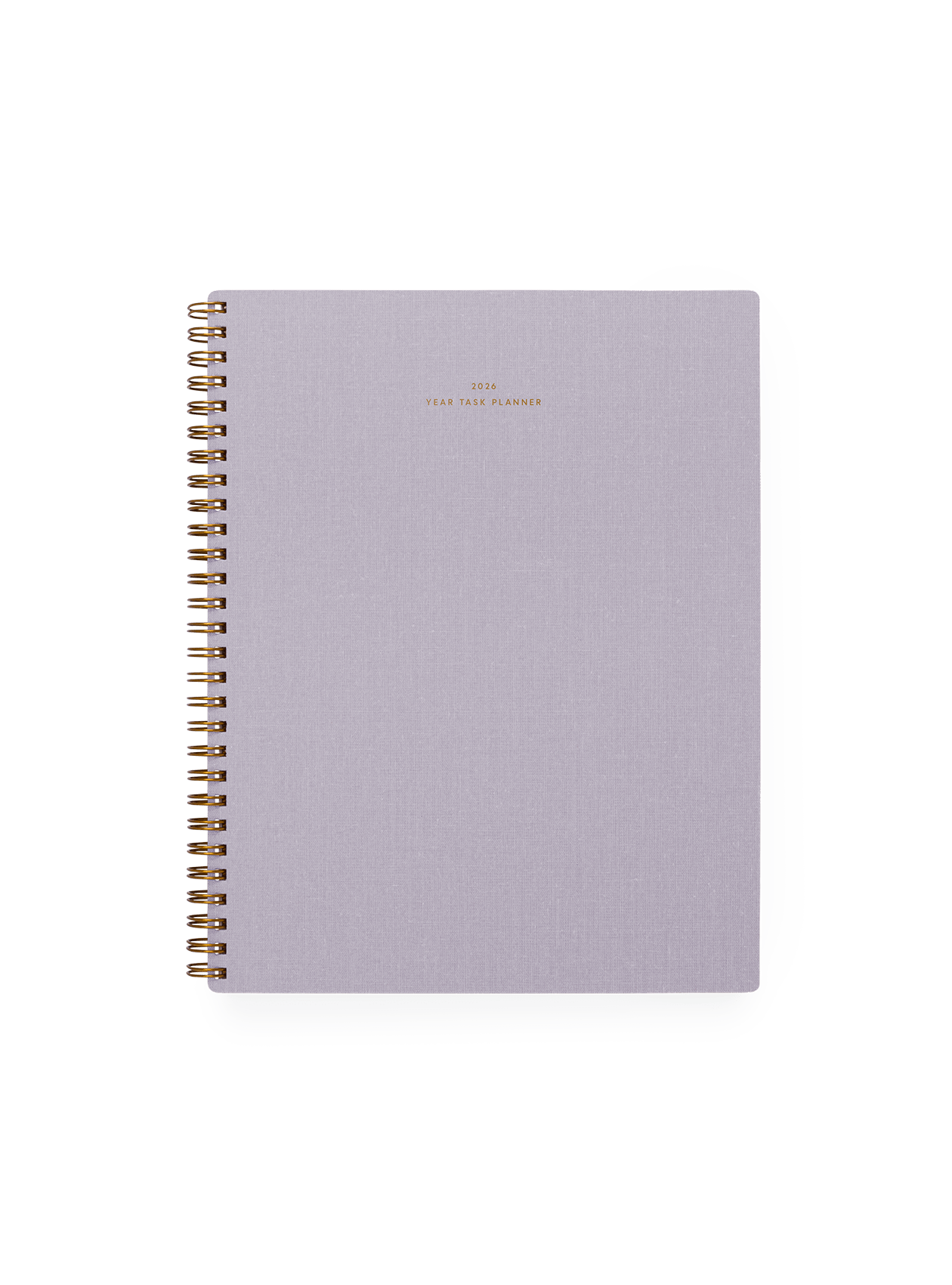Appointed paper None / Lavender Gray 2026 Year Task Planner