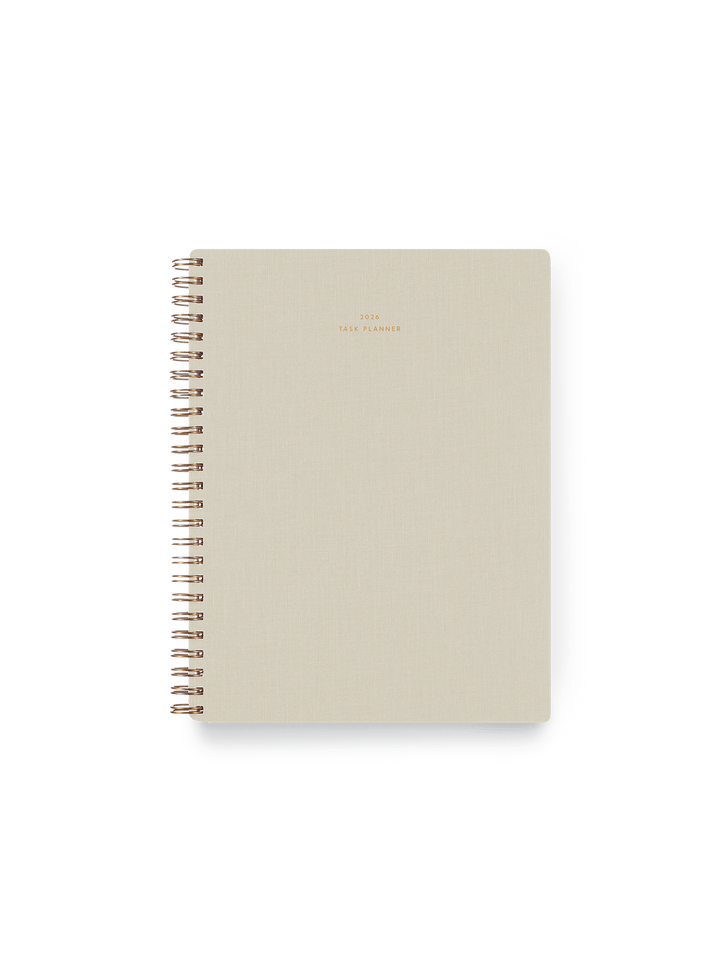 Appointed paper None / Natural Linen 2026 Compact Task Planner