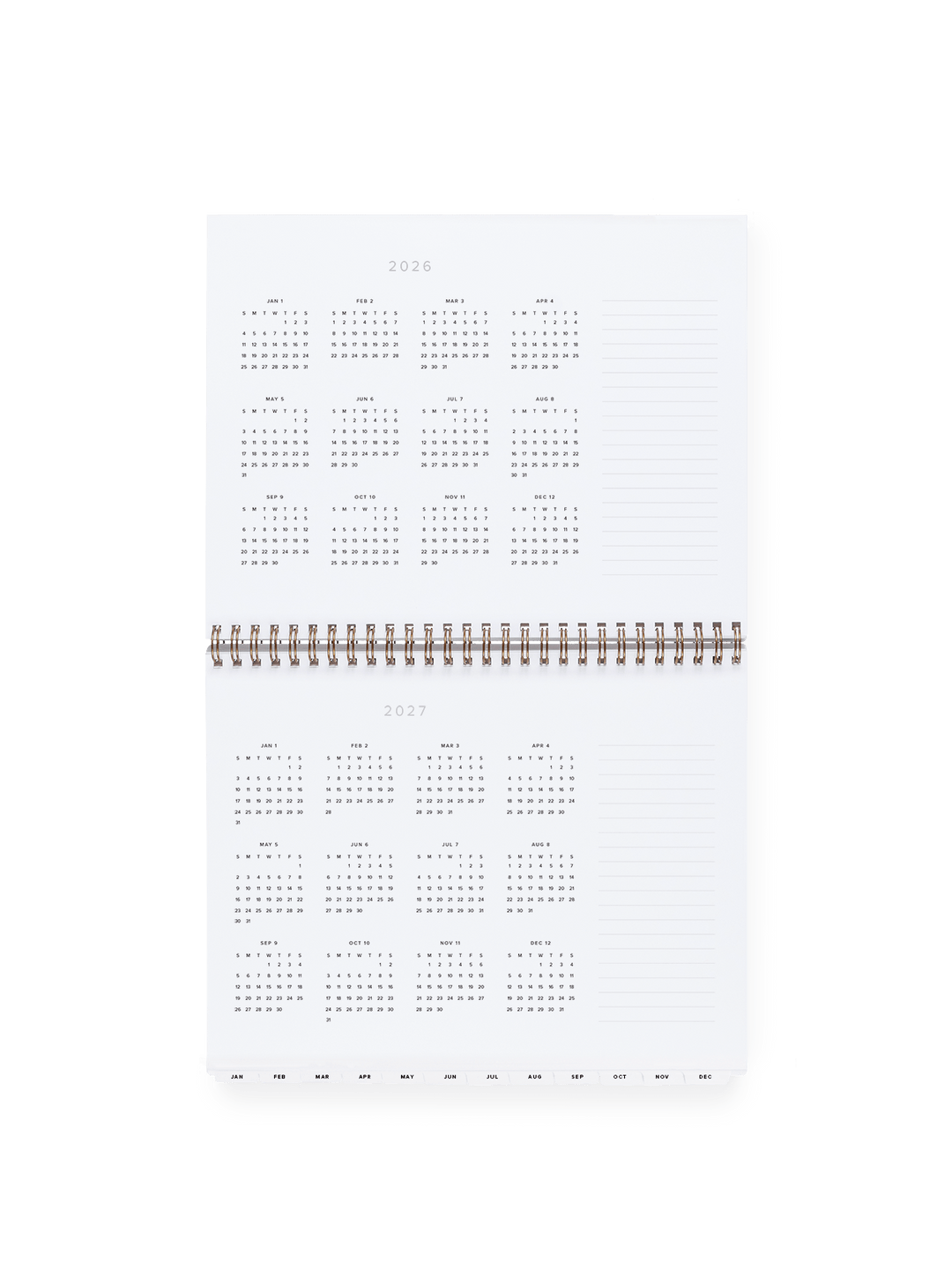 Appointed paper None / Pomegranate 2026 Weekly Task Planner | Appointed