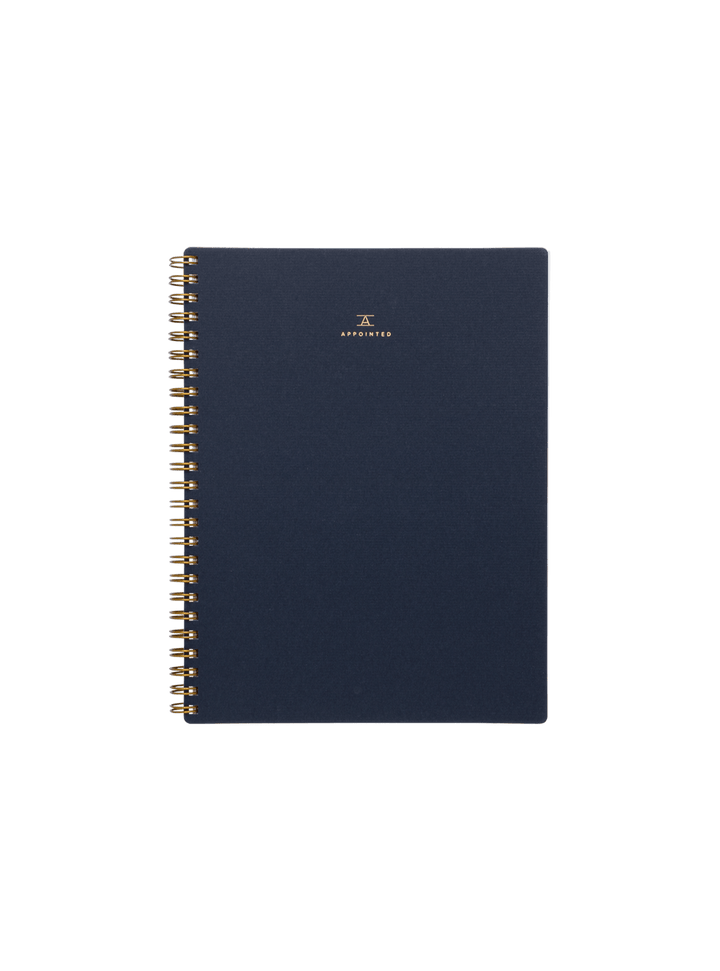 Appointed paper The Workbook - Oxford Blue - Grid | Appointed