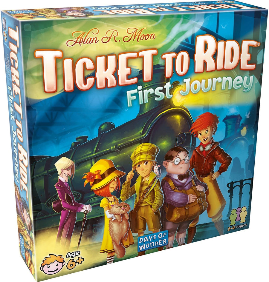 Asmodee Game Ticket to Ride: First Journey | Asmodee