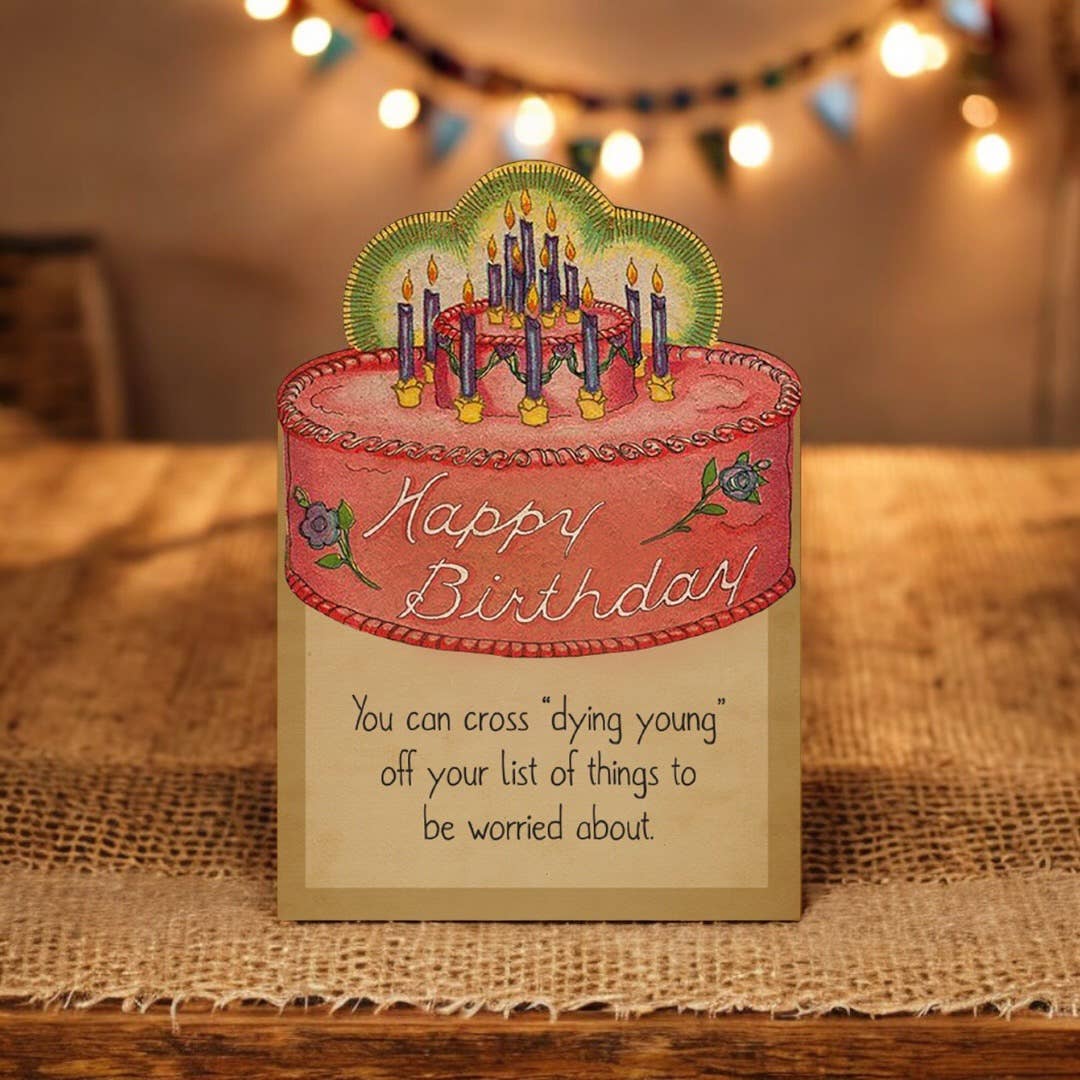 Bad Betty Greeting Co. Cards Funny Sarcastic Happy Birthday Card