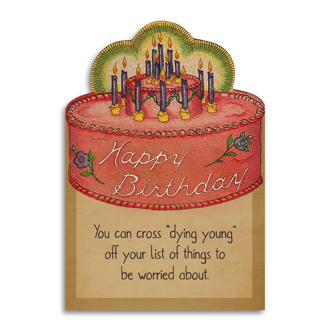 Bad Betty Greeting Co. Cards Funny Sarcastic Happy Birthday Card