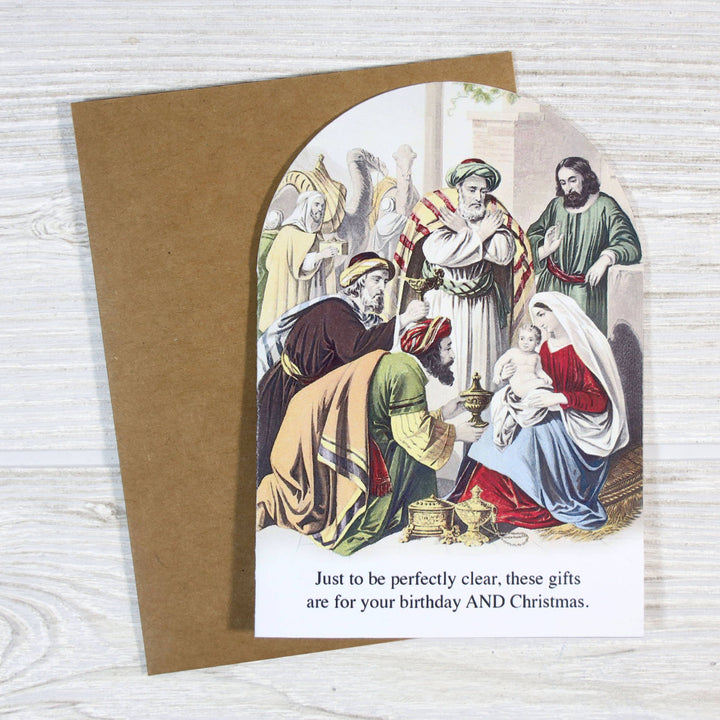 Bad Betty Greeting Co. Cards Holiday Card for Birthday and Christmas Gifts