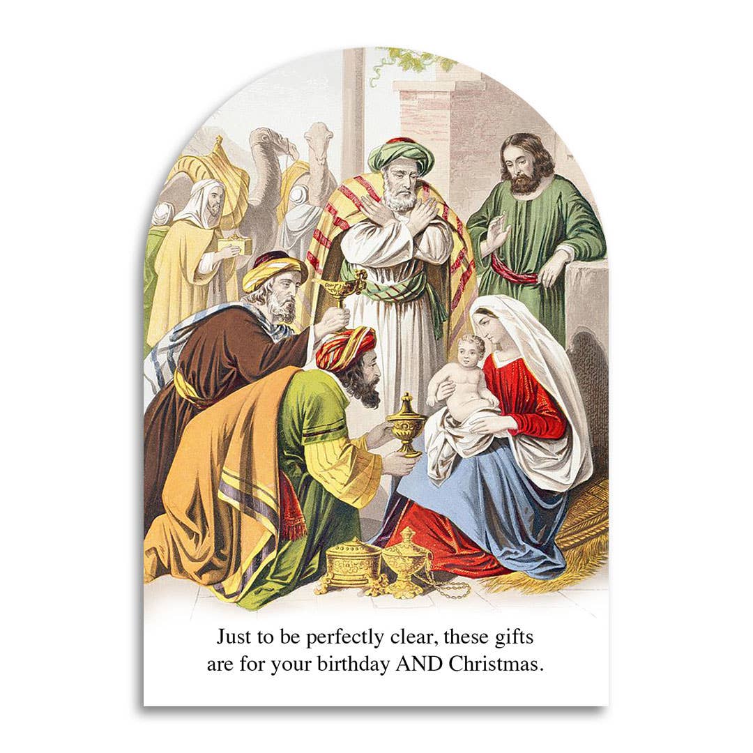 Bad Betty Greeting Co. Cards Holiday Card for Birthday and Christmas Gifts