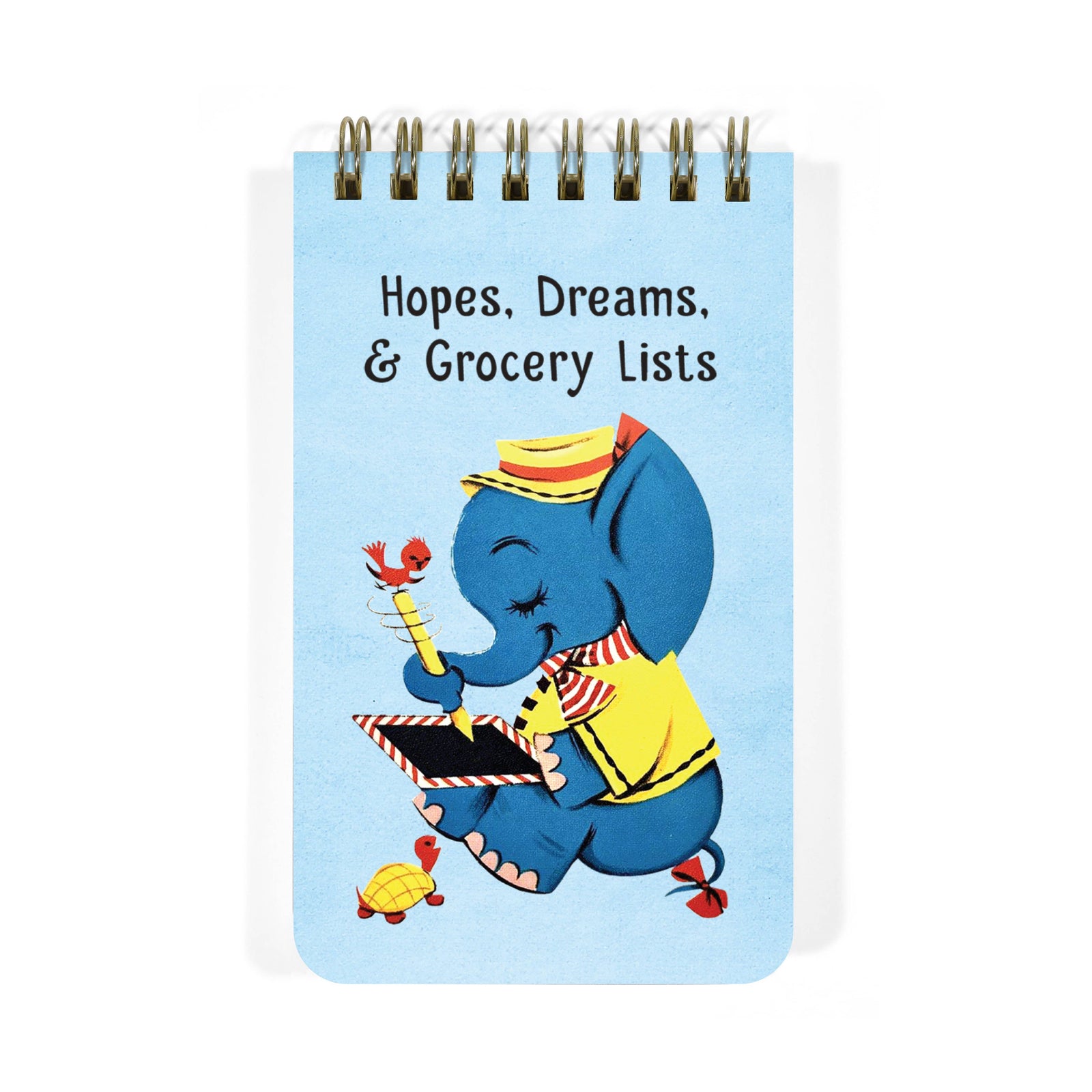 Bad Betty Greeting Co. paper Hopes, Dreams & Grocery Lists - 3x5 Spiral Memo Notepad