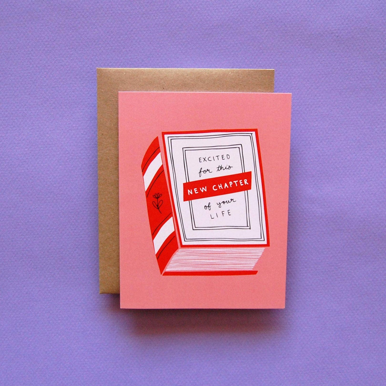 Badger & Burke Cards New Chapter - Congratulations Card