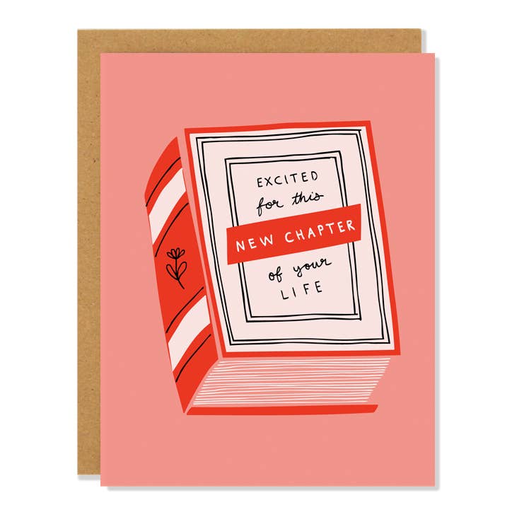 Badger & Burke Cards New Chapter - Congratulations Card