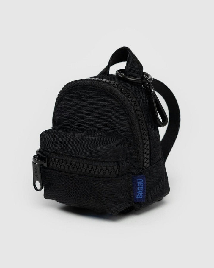 Baggu Backpack Charm Black Backpack Charm