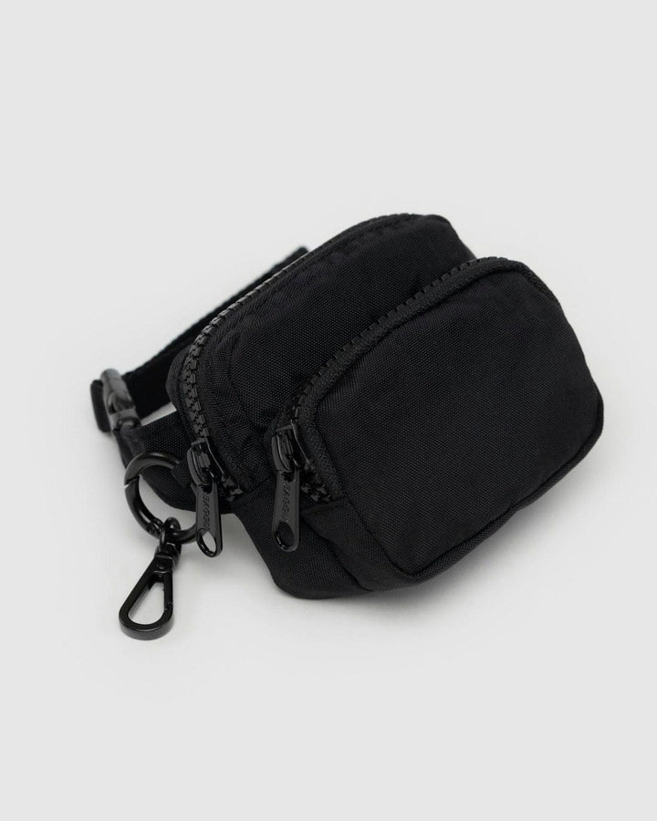 Baggu Backpack Charm Black Fanny Pack Charm