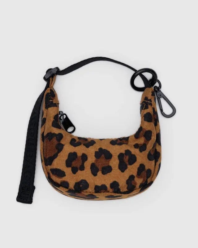 Baggu Backpack Charm Leopard Crescent Bag Charm | BAGGU