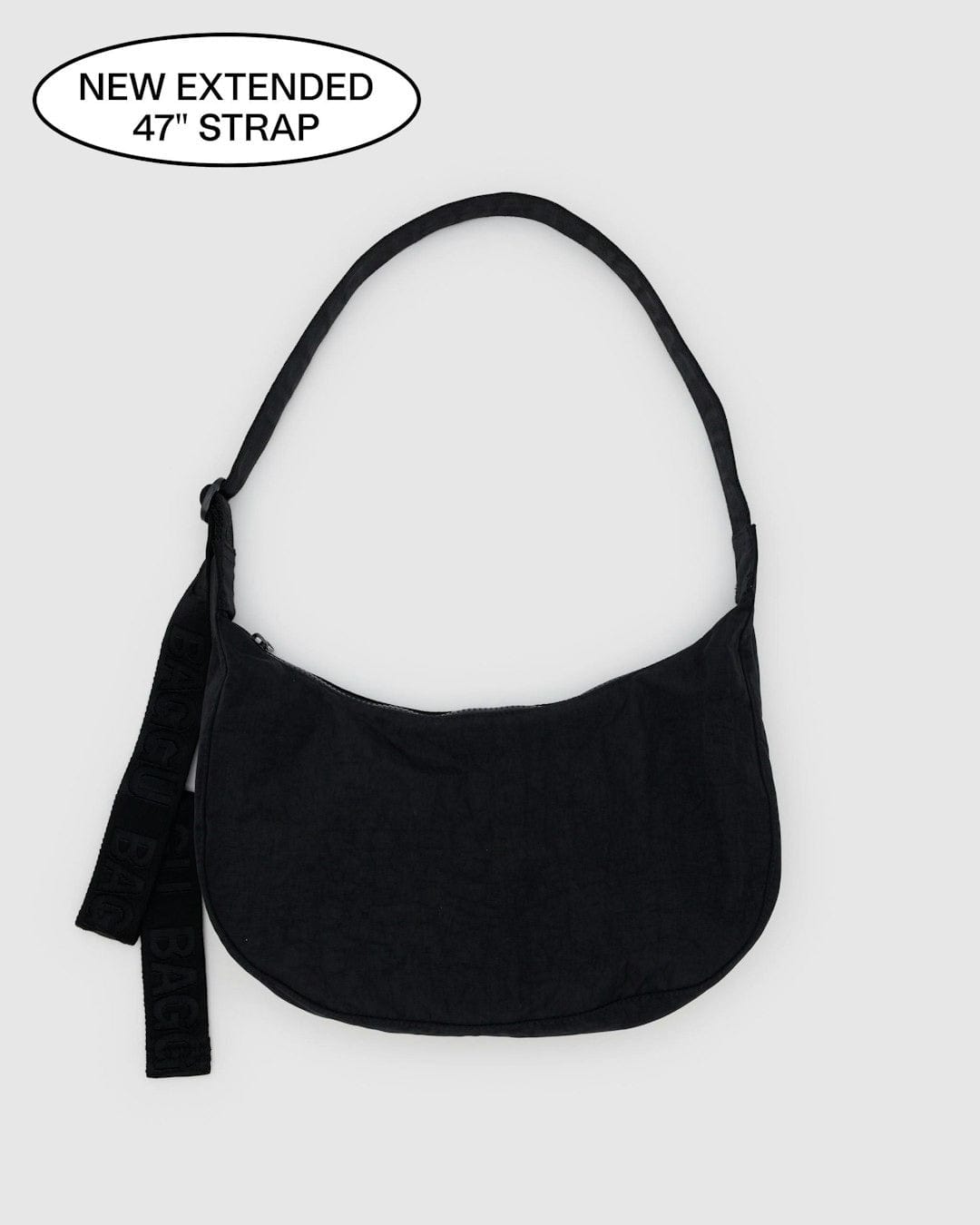 Baggu Bags Black / OS Medium Nylon Crescent Bag