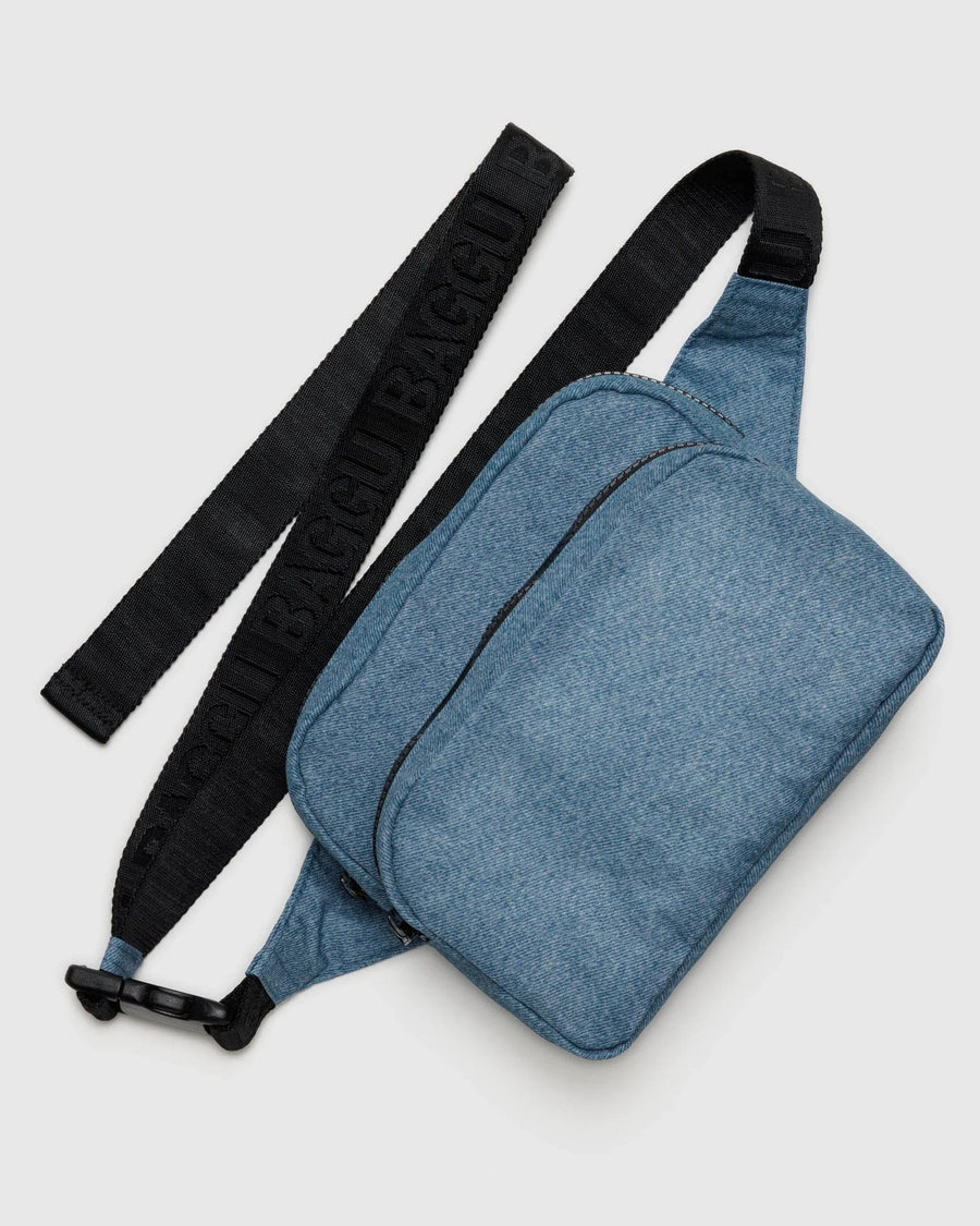 Baggu Bags Digital Denim / OS Fanny Pack