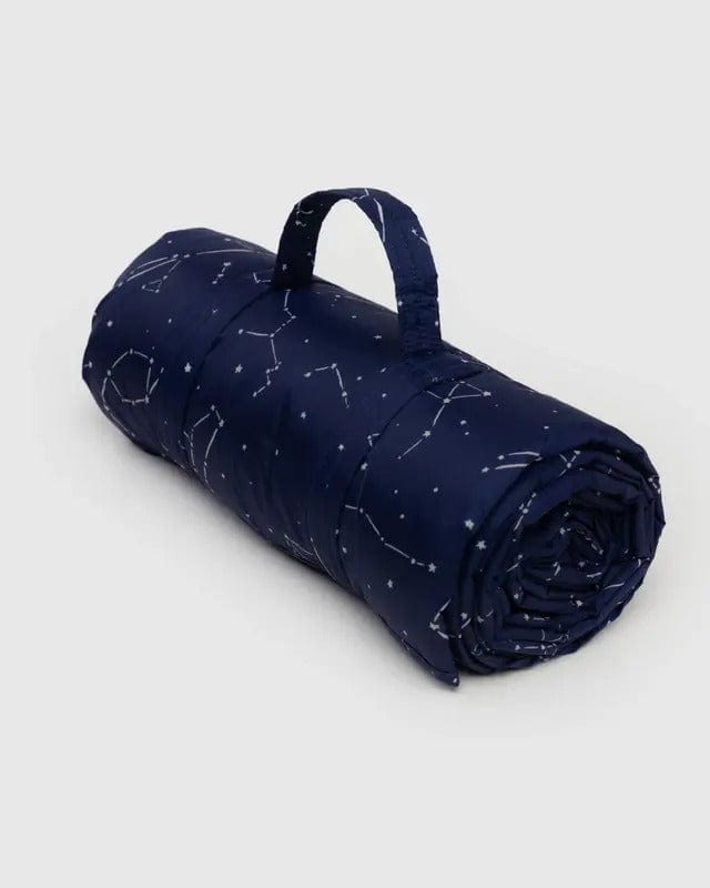 Baggu Blankets Constellation Midnight Puffy Picnic Blanket | BAGGU