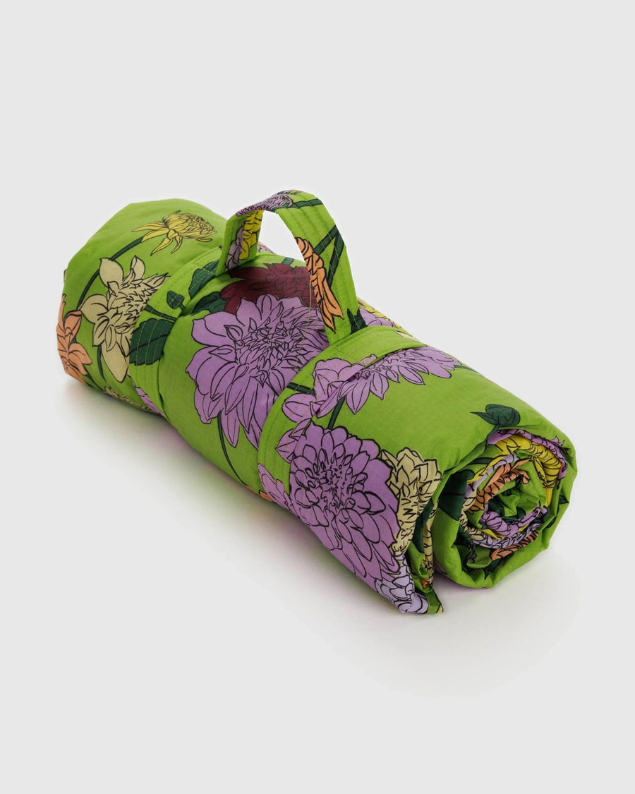 Baggu Blankets Dahlia Puffy Picnic Blanket