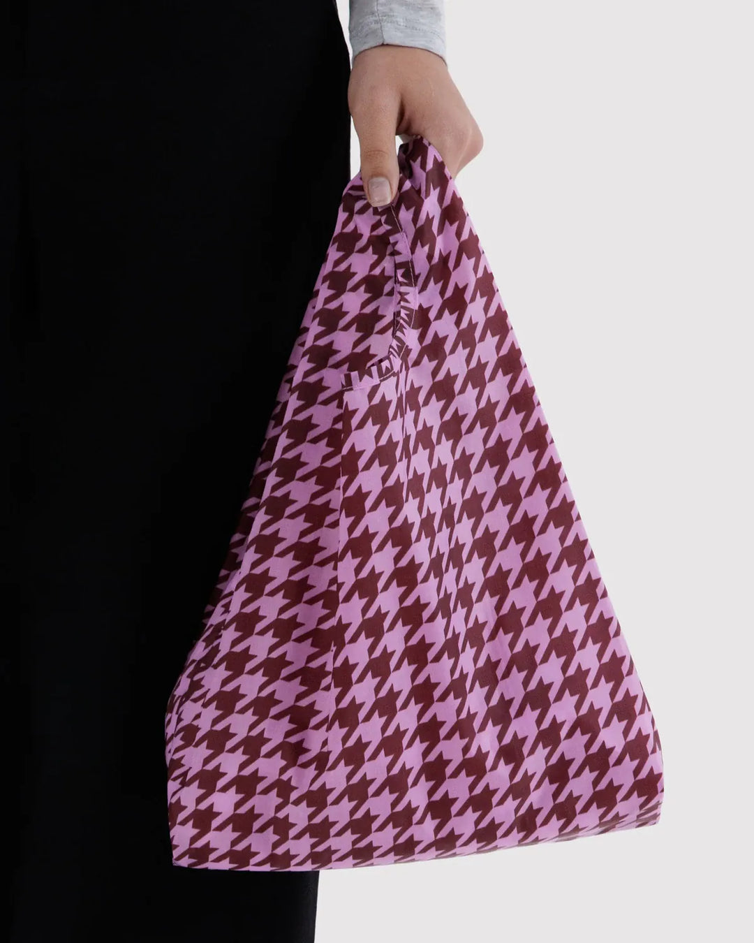Baggu Fashion Baby Baggu | Pink Houndstooth
