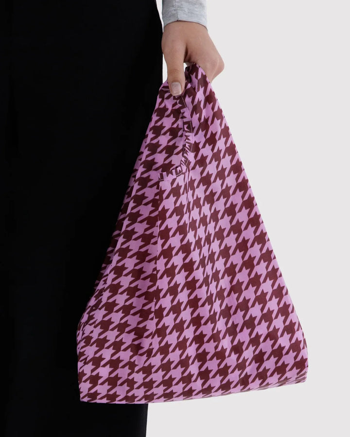 Baggu Fashion Baby Baggu | Pink Houndstooth