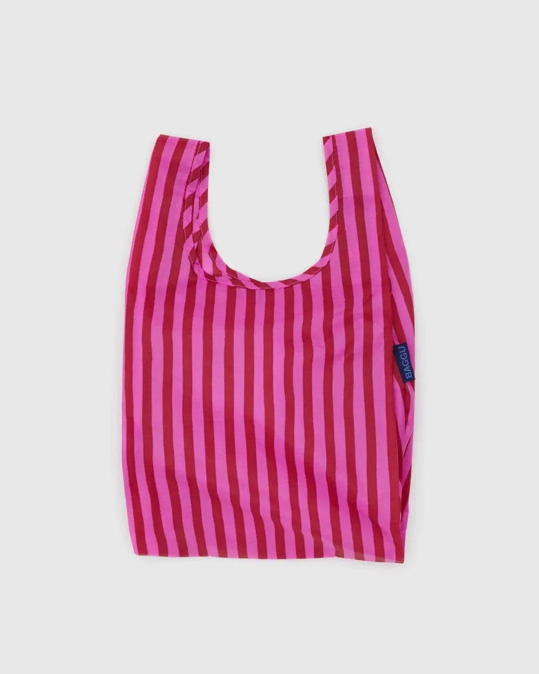 Baggu Fashion Baby Baggu |  Pink & Red Painted Stripe