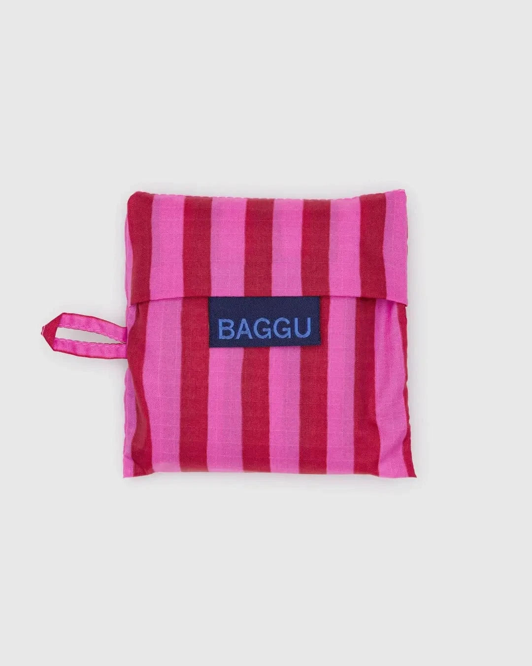 Baggu Fashion Baby Baggu |  Pink & Red Painted Stripe