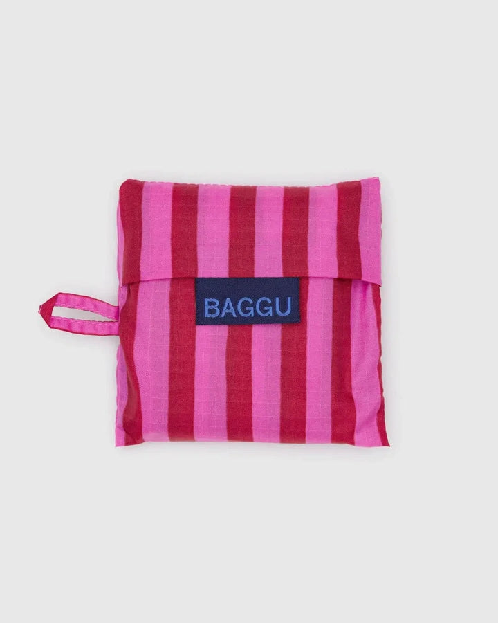 Baggu Fashion Baby Baggu |  Pink & Red Painted Stripe