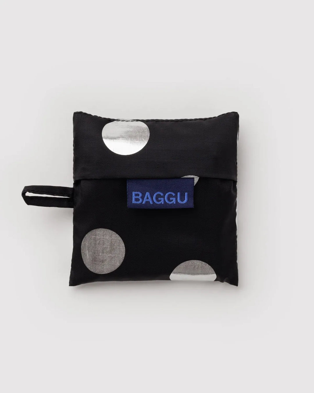 Baggu Fashion Baby Baggu | Silver Metallic Polka Dot