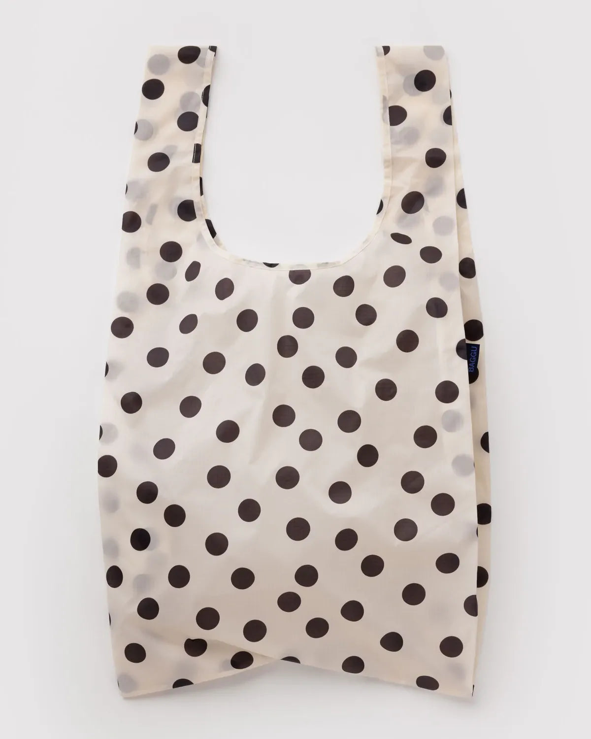 Baggu Fashion Big Baggu | Cream and Black Polka Dot