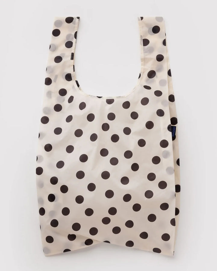 Baggu Fashion Big Baggu | Cream and Black Polka Dot