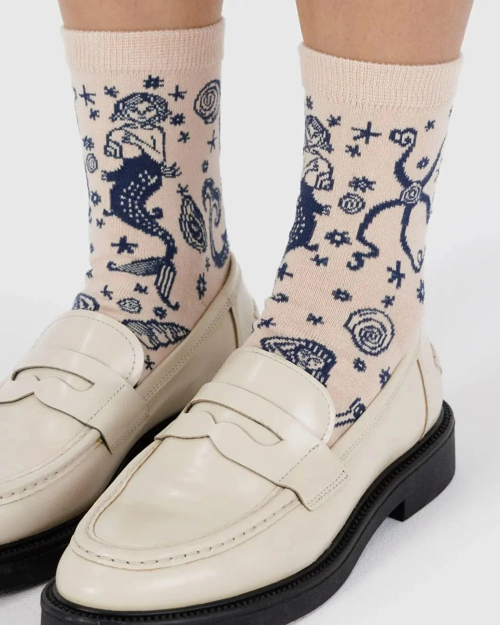 Baggu Fashion Crew Sock | Mermaid