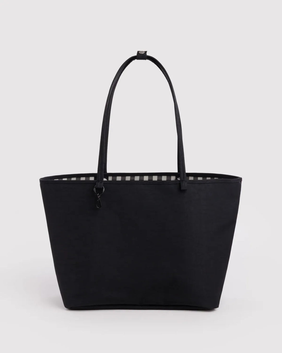 Baggu Fashion Large Nylon Reversible Tote | Black Mix