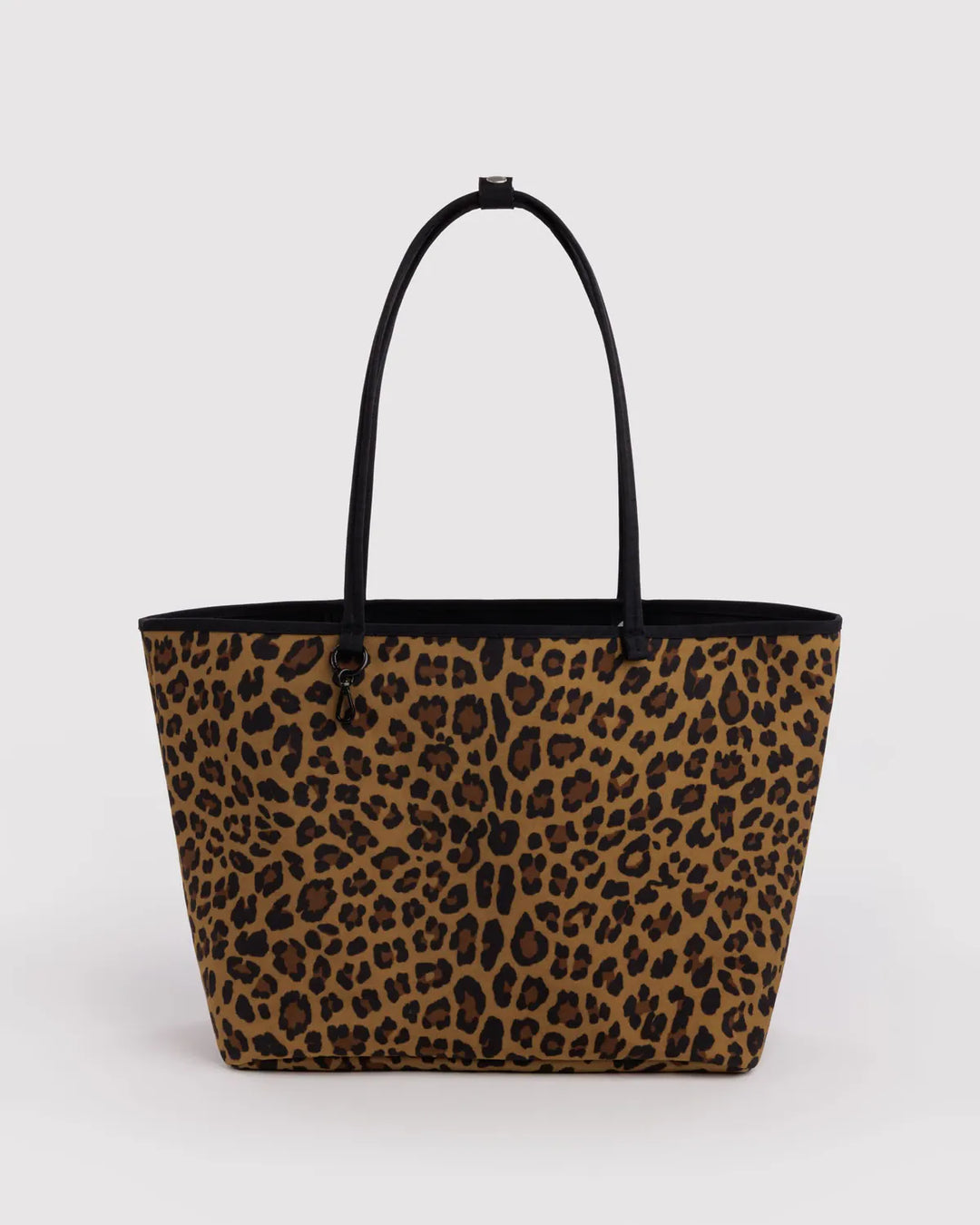 Baggu Fashion Large Nylon Reversible Tote | Leopard Mix