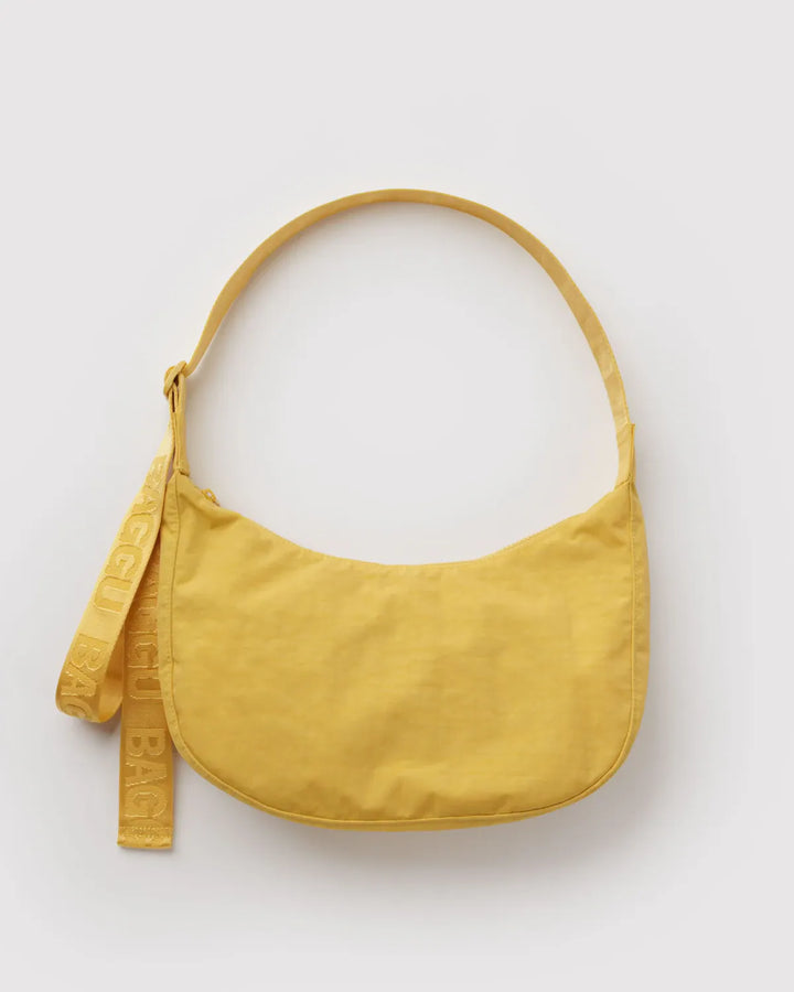 Baggu Fashion Medium Nylon Crescent Bag | Sunflower