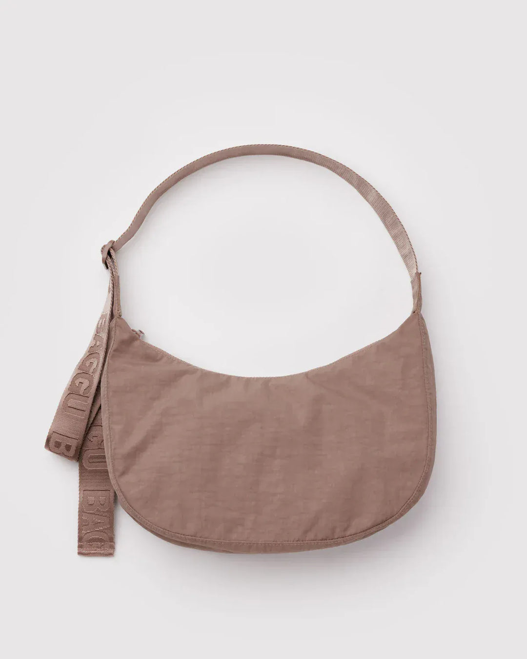 Baggu Fashion Medium Nylon Crescent Bag | Toasted Almond