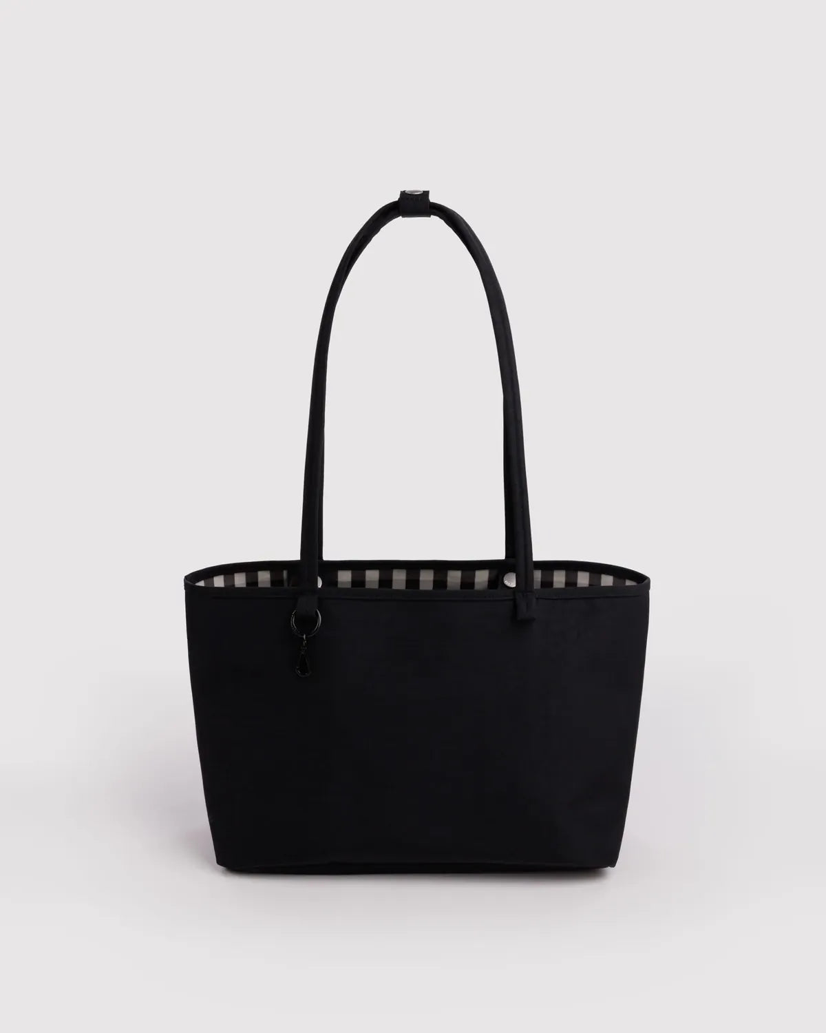 Baggu Fashion Medium Nylon Reversible Tote | Black Mix