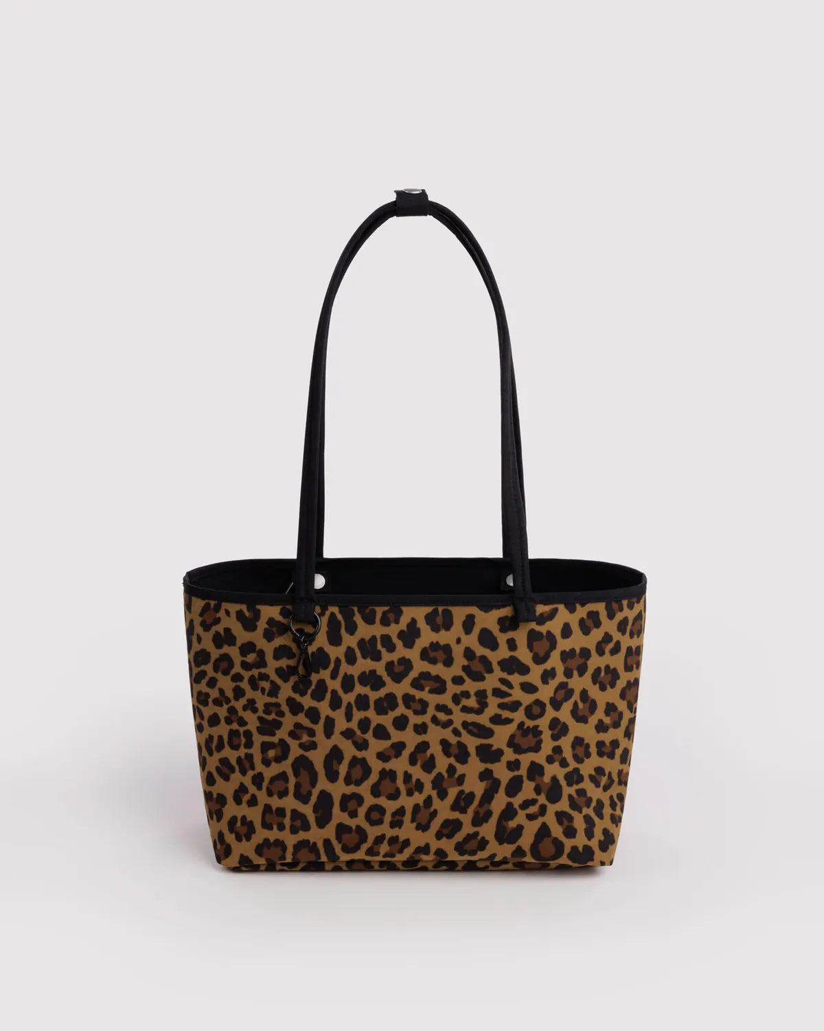Baggu Fashion Medium Nylon Reversible Tote | Leopard Mix
