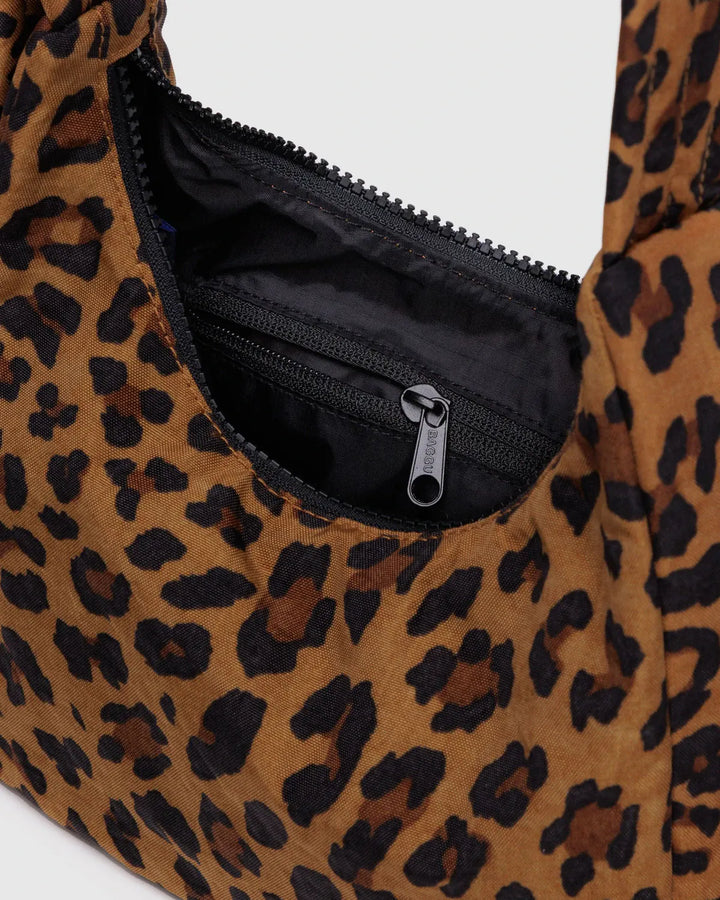Baggu Fashion Mini Nylon Shoulder Bag | Leopard