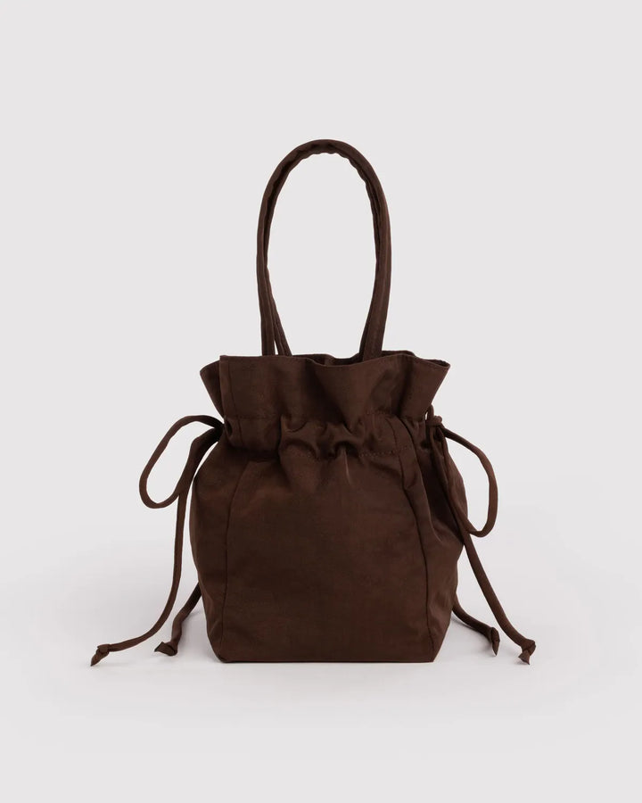 Baggu Fashion Nylon Drawstring Bag | Coffee