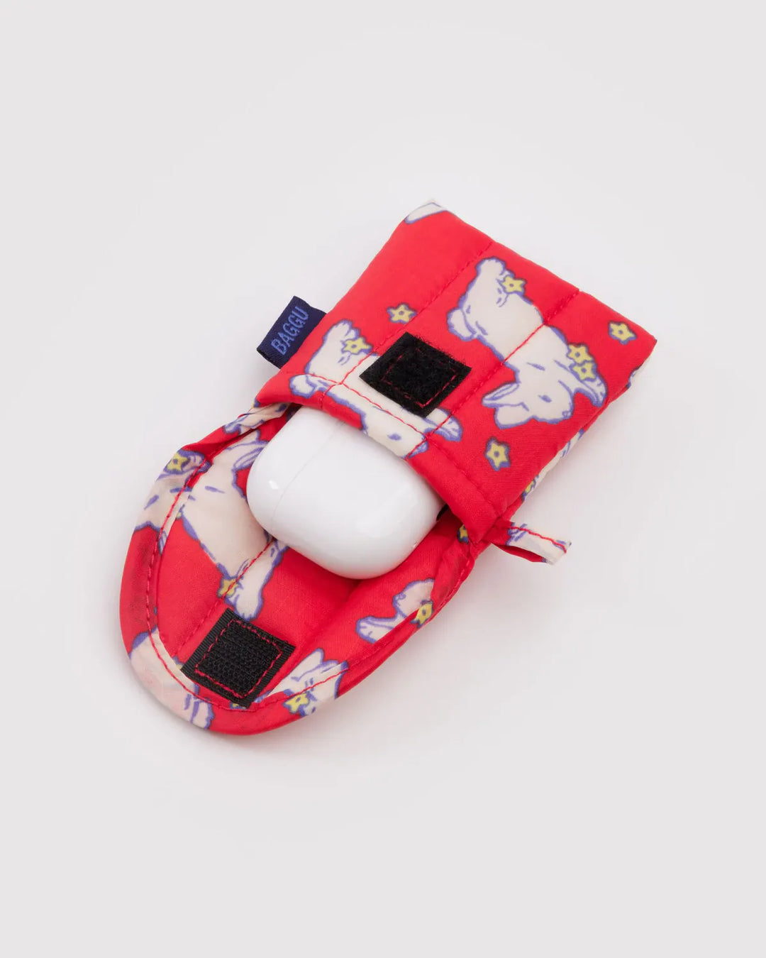Baggu Fashion Puffy Earbuds Case | Bunnies