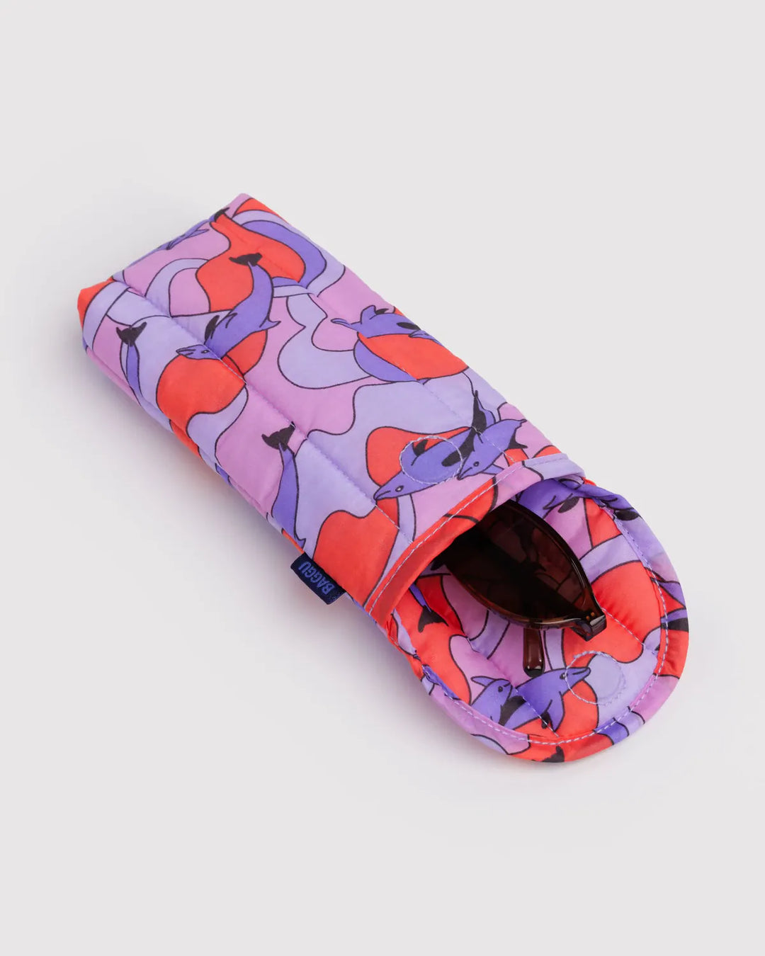Baggu Fashion Puffy Glasses Sleeve | Dolphins