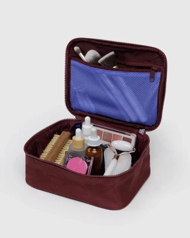 Baggu Fashion Small Cosmetic Case | Mahogany