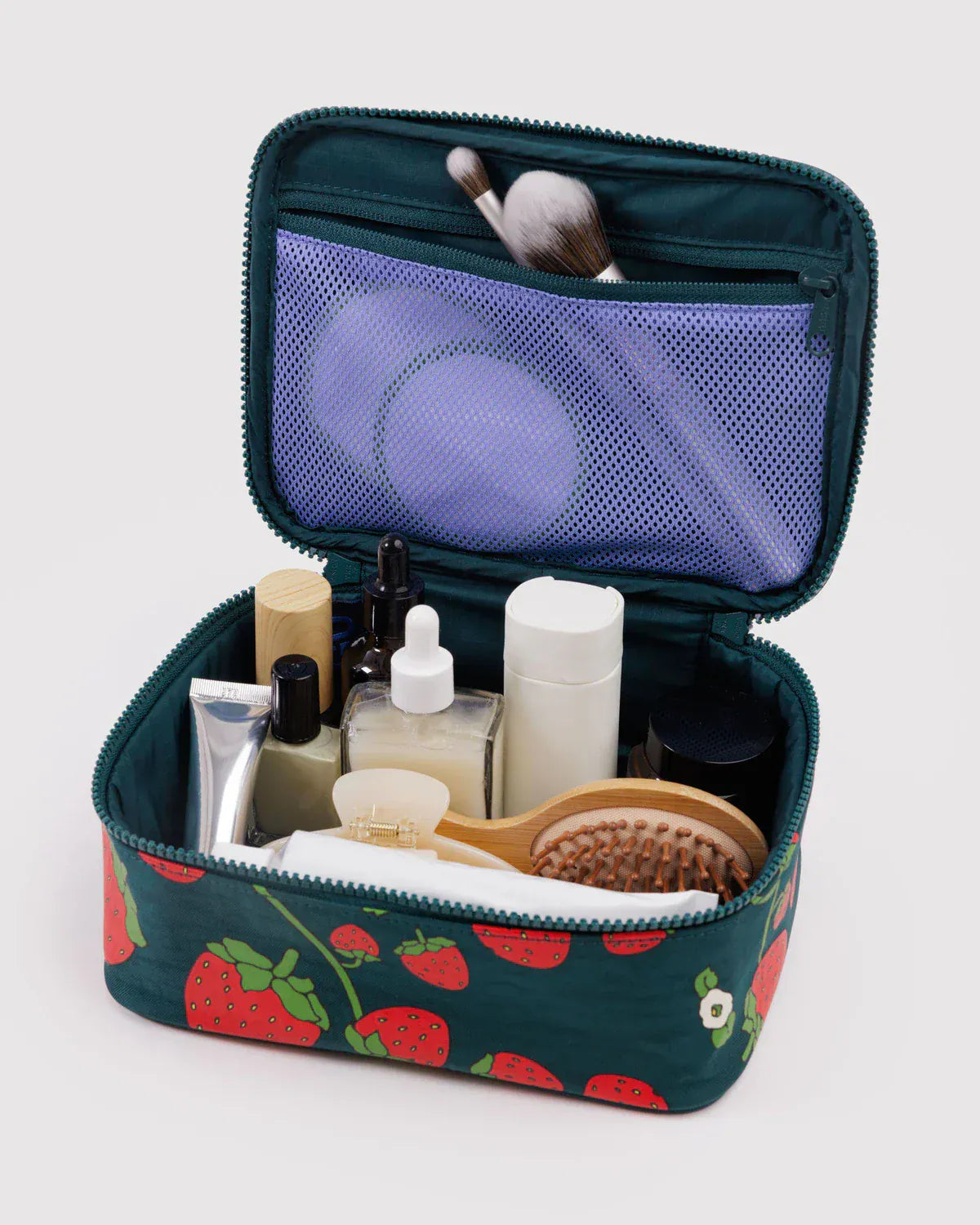 Baggu Fashion Small Cosmetic Case | Strawberry Blossom