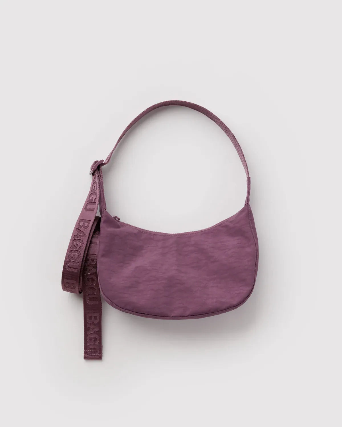 Baggu Fashion Small Nylon Crescent Bag | Wild Plum